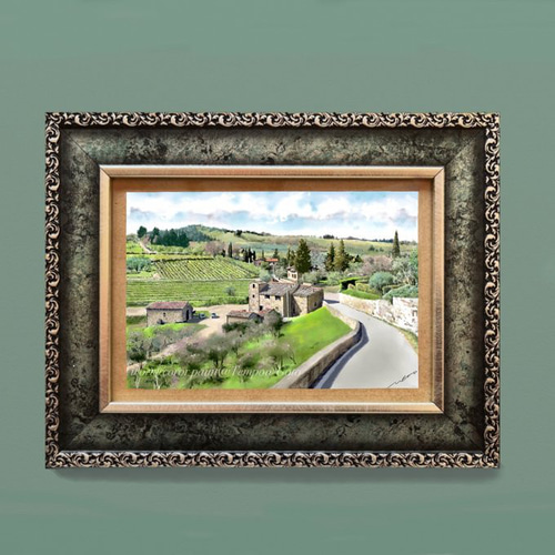 ポストカード ヨーロッパ風景画（組み合わせ自由4枚セット1.000円）No