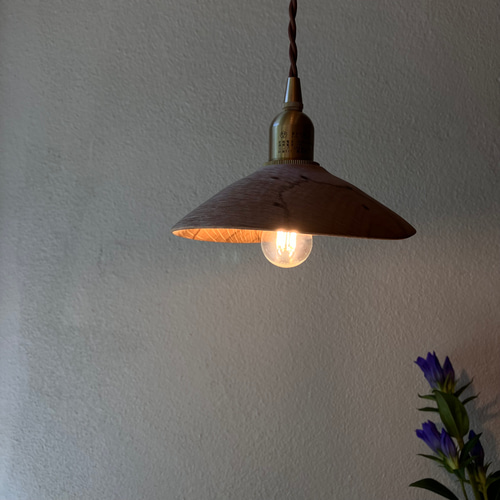 カシのランプシェード 【2239】 シーリングライト・ペンダントライト