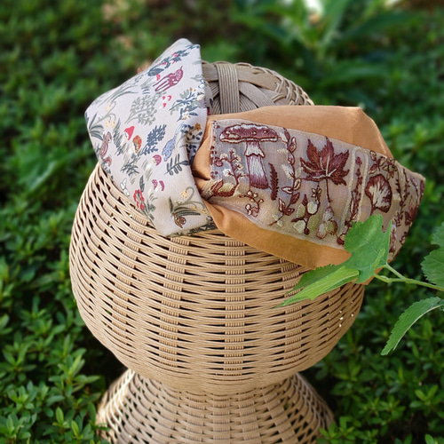 インド刺繍リボン　ポニーフック　ヘアカフ　くすみピンク　ブレード インド刺繍リボン ポニーフック ヘアカフ くすみピンク ブレード 新色