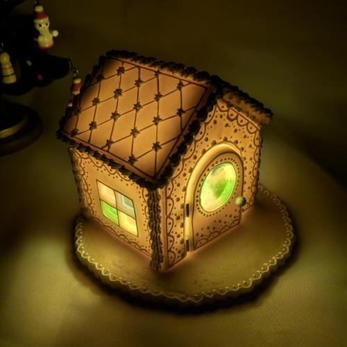 ヘクセンハウスライト（ステンドグラス） スタンドライト