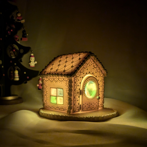 ヘクセンハウスライト（ステンドグラス） スタンドライト・テーブル