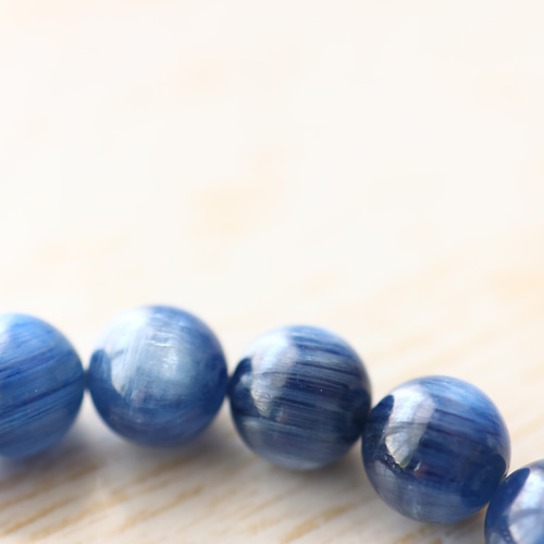 ☆スーパープレミアムブレス☆…☆藍晶石☆カイヤナイト：9ミリ