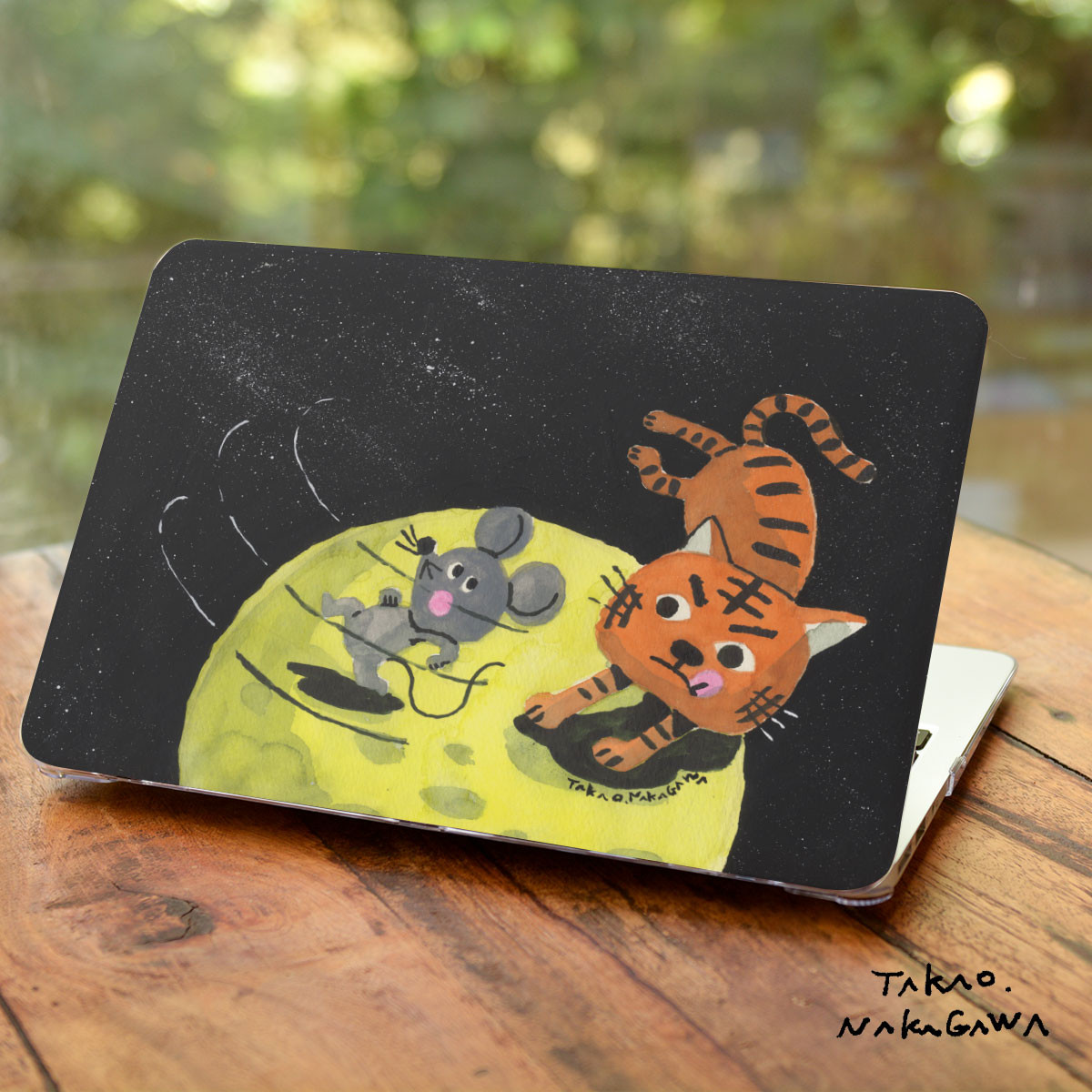 Macbook ケース カバー macbook Air Pro 16/15/14/13/11 月世界 宇宙 名入れ