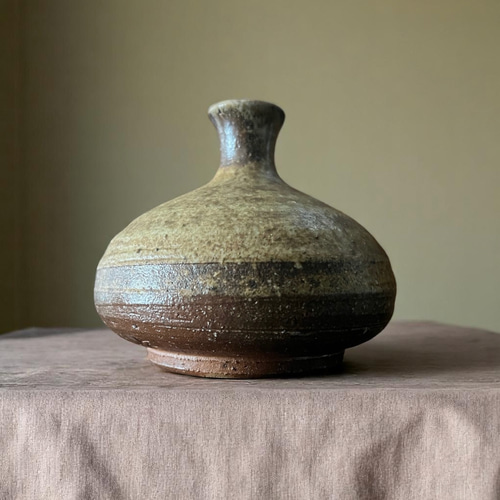 信楽焼【星野亨斉 造】 陶器・壺・花瓶 高30cm 直径30cm 6.1キロ特大 信楽焼【星野亨斉 造】 陶器・壺・花瓶 高30cm 直径30cm 6.1キロ