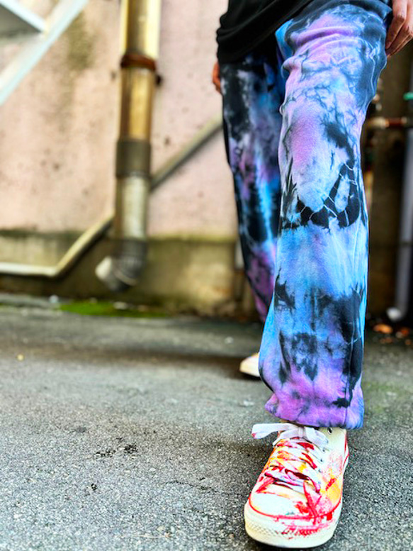 Tie dye sweat pants/タイダイスウェットパンツ（スウェット