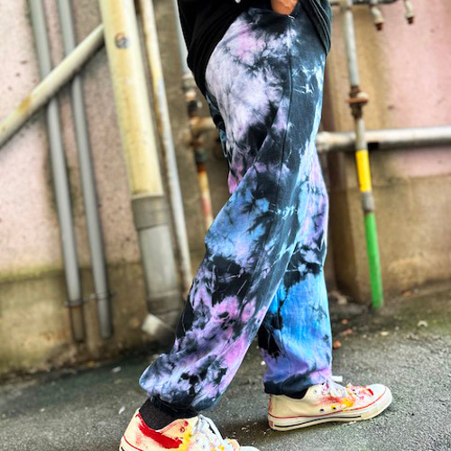 Tie dye sweat pants/タイダイスウェットパンツ】 - メルカリ
