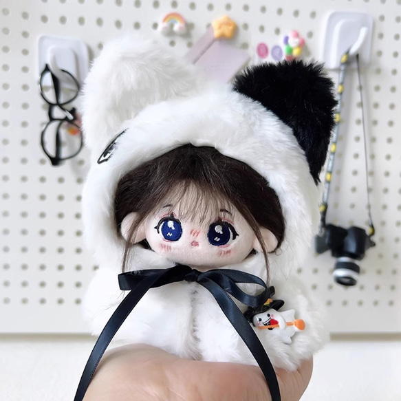 ぬいぐるみ　着ぐるみ　ねこ　ぬい服　10cm 15cm  ハンドメイド　着せ替え ぬいぐるみ 着ぐるみ ねこ ぬい服 10cm ぷちぬい ハンドメイド