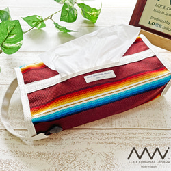 受注制作〗サーフ系ネイティブ柄❊ティッシュケース／ティッシュカバー