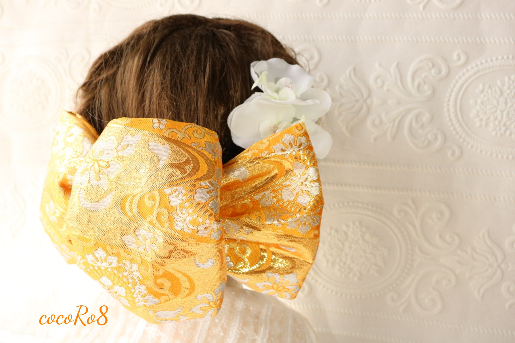 結婚式☆和装髪飾り　ベッドドレス