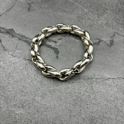 シルバーブレスレット シルバー925 12mm幅 ブレスレット RESHEM シルバーブレスレット シルバー925 12mm幅 ブレスレット RESHEM