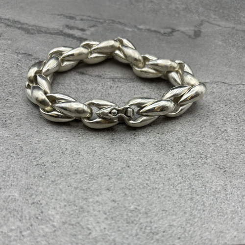 シルバーブレスレット シルバー925 12mm幅 ブレスレット RESHEM シルバーブレスレット シルバー925 12mm幅 ブレスレット RESHEM