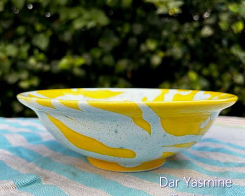 Hanenカラフル地中海陶器＊具だくさんたっぷりスープを飲もう ボウル