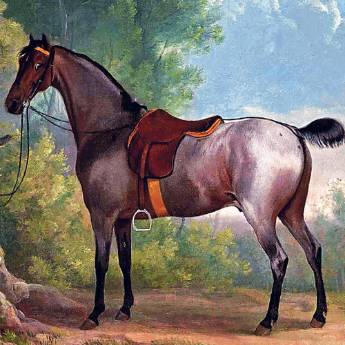 馬のいる風景画 イギリスのアート 絵画 ARTE 通販 18364312｜Creema