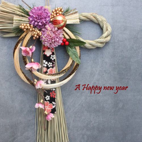 新作割・数量限定＞本しめ縄金水引お正月しめ縄飾りリース しめ縄