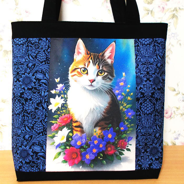 ジョリーフルール　ハンドメイド　トートバッグ　エピファニー　コラコラ　うさぎ　大