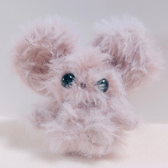 まんぷくねずみのぬいぐるみ ふわっふわ くすみピンク ぬいぐるみ しゅ