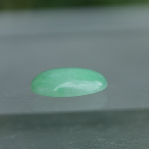 アップルグリーン高品質☆ミャンマー翡翠（本翡翠）s1351 天然石 Funky