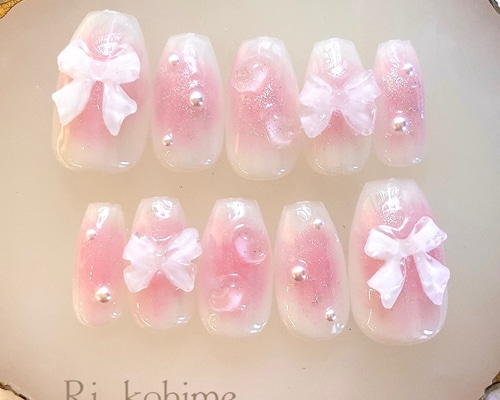 チークネイル ネイルチップ（つけ爪） Ri_kohime 通販 18365173 