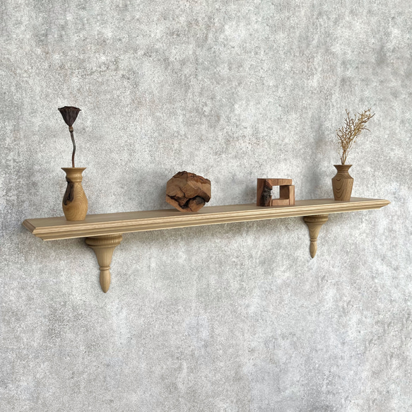 ウォールシェルフ 04 (壁掛け棚、神棚) 1枚目の画像