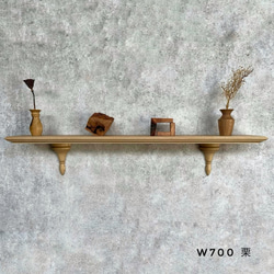 ウォールシェルフ 04 (壁掛け棚、神棚) 2枚目の画像