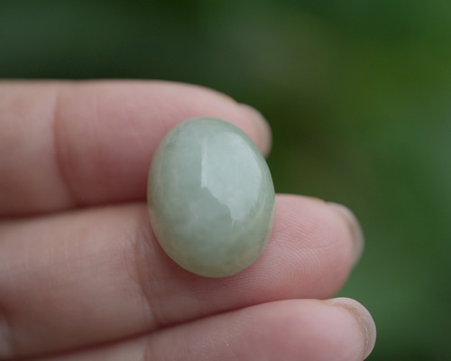 高品質☆グリーン☆ミャンマー翡翠（本翡翠）s1352 天然石 Funky