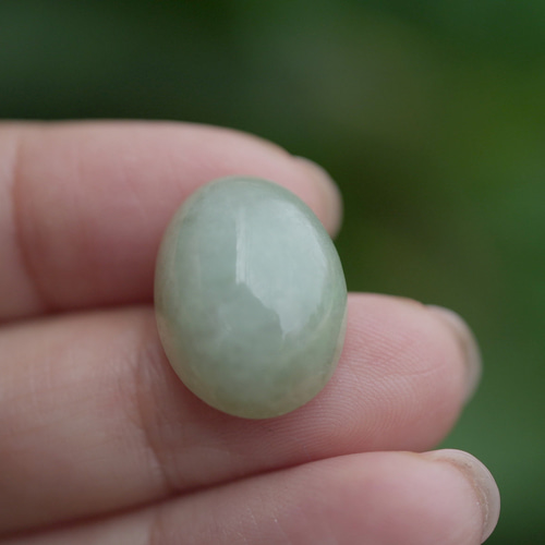 高品質☆グリーン☆ミャンマー翡翠（本翡翠）s1352 天然石 Funky