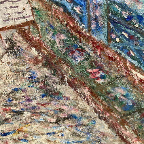 油絵 カイラサナータ・午前 F100 絵画） 勝俣 学 | Mysite