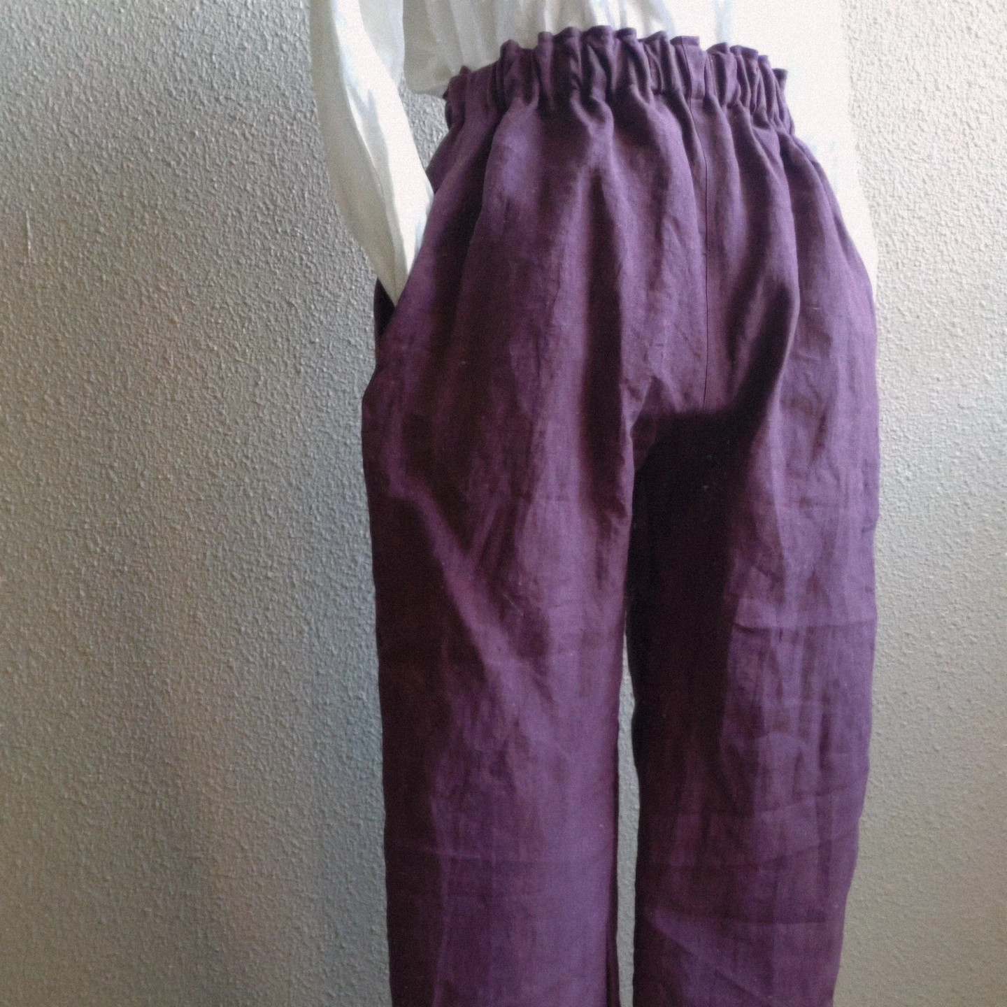 リネン100%☆デイリーパンツ