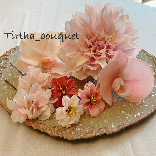 ブーケ＆ヘッドパーツ（アーティフィシャルフラワー）