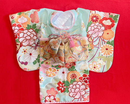 即納✨犬の着物&お被布セット 振袖 金彩入り ピンク S 洗える着物 犬服 即納✨犬の着物&お被布セット 振袖 金彩入り ピンク S 洗える