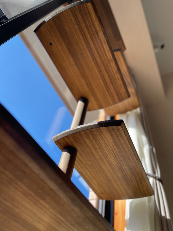 我が家の安全安心を守る！ キャットタワー にゃんセイバー見張台