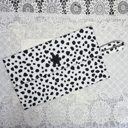 ボックスティッシュカバー ダルメシアン柄 ティッシュケース Romin