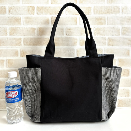 【オーダー品】　トートバッグ　前ポケット付きトート 楽天市場】【20%OFFクーポンあり】トートバッグ キャンバス a4