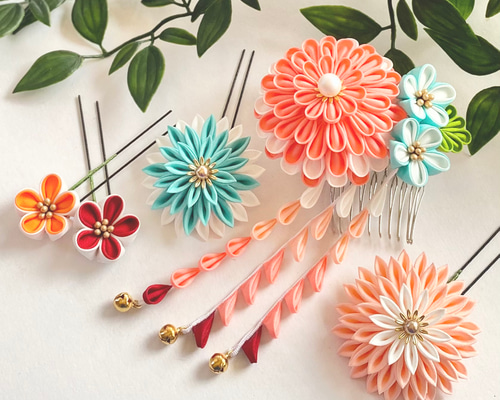 特集掲載】～上質な髪飾りで豊かなハレの日を～ 七五三髪飾り7歳様向け