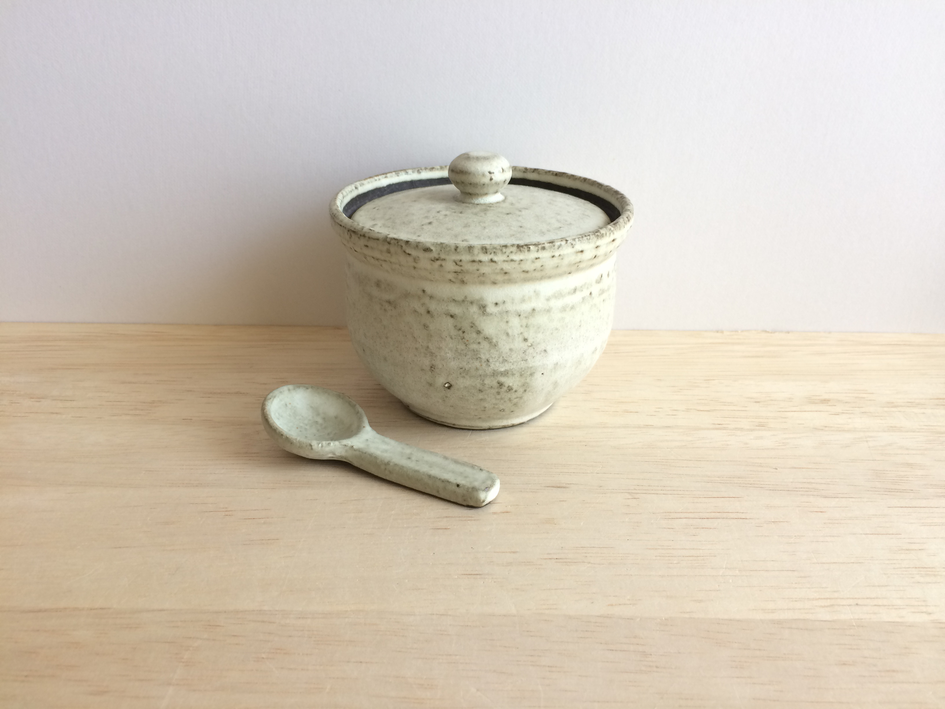 小壺 壺 備前 嶋村白山 蓋なし品