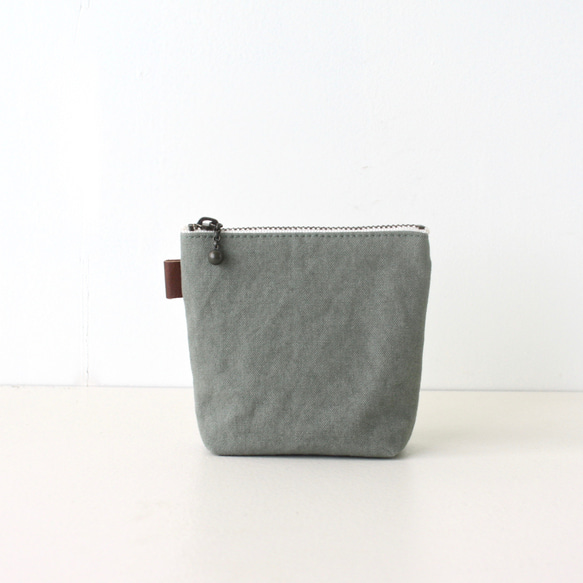 選べる4色｜内ポケット付きミニポーチ｜化粧品・スマートキー・イヤホンなどに｜1 8枚目の画像