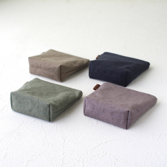 選べる4色｜内ポケット付きミニポーチ｜化粧品・スマートキー・イヤホンなどに｜1 6枚目の画像