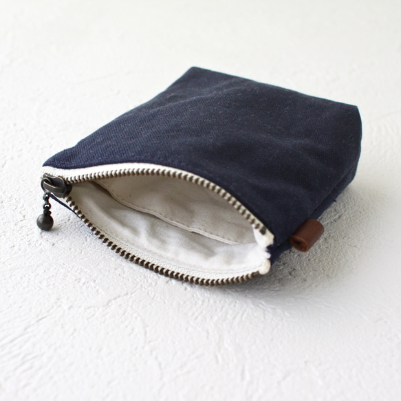 選べる4色｜内ポケット付きミニポーチ｜化粧品・スマートキー・イヤホンなどに｜1 11枚目の画像
