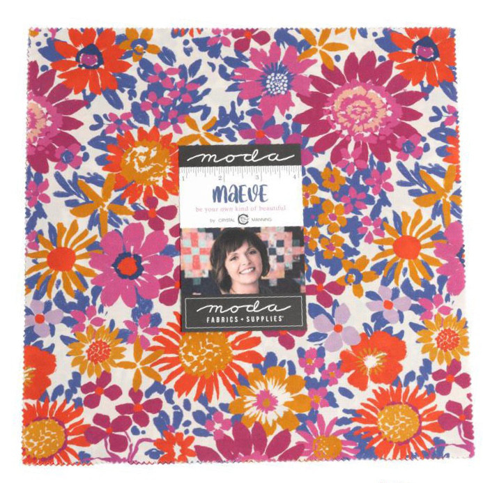 「Maeve」レイヤーケーキ moda 生地 カットクロス  Crystal Manning