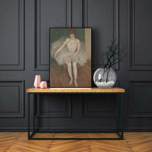 バレリーナアートポスター☆クラシックアンティーク可愛い