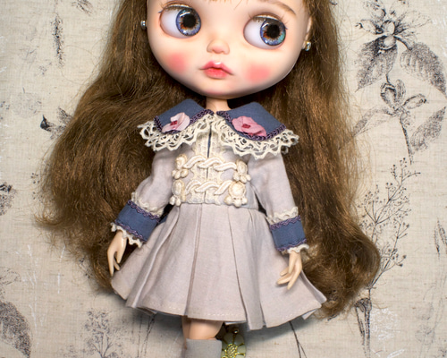 ❤️ブライスアウトフィット❤️ 3点ニットの可愛いお洋服セット ブライスアウトフィット 可愛いお洋服セット その他人形 Doll