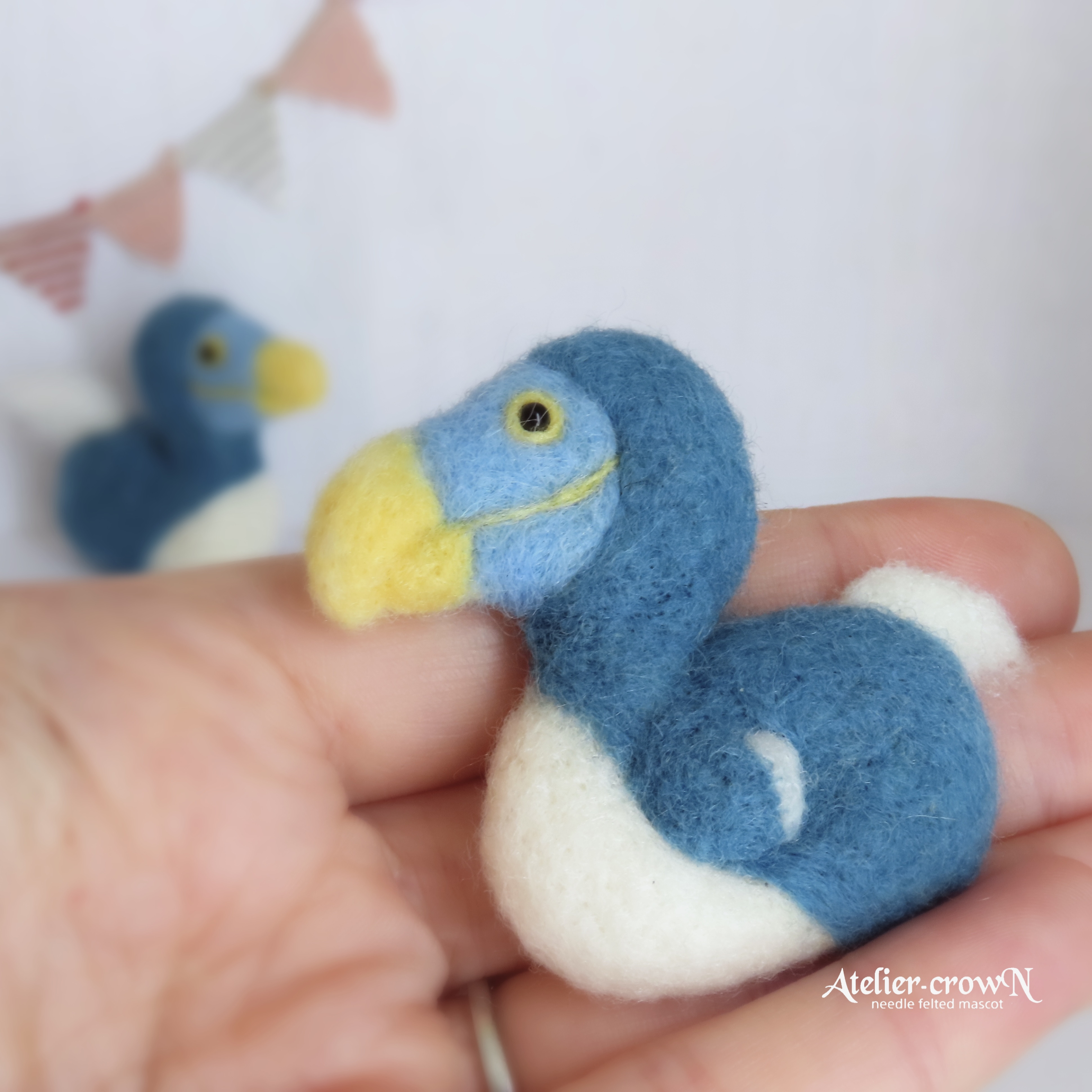 羊毛フェルト柴犬momoichigo