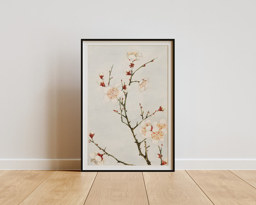 梅の花 日本画 貼り絵 a99305f97418e90ccf97fdb971207c