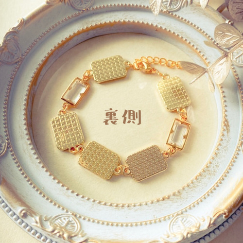 noakoma＊Autumn matte color - red ブレスレット + イヤリング セット