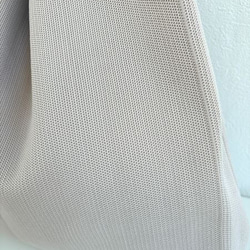 まるで服を着ているような、軽くて大きなニットトートバッグ　『推し活うちわ』がすっぽり収まるよ♪【ブラック】 12枚目の画像