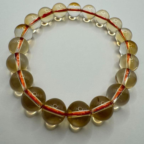 最高級 シトリン 9.5mm 天然石 ブレスレット 【公式通販】