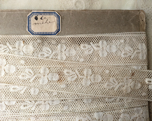 フランスアンティーク 台紙巻きヴァランシエンヌレース 1000cm レース