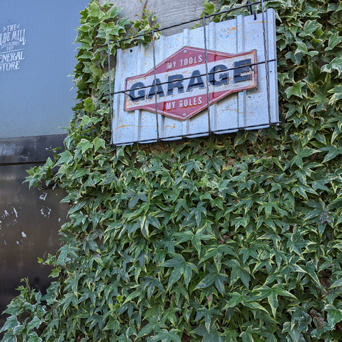 GARAGEサインボード ガレージ壁掛け看板 アメリカンフェンス 店舗什器 GARAGEサインボード ガレージ壁掛け看板 アメリカンフェンス