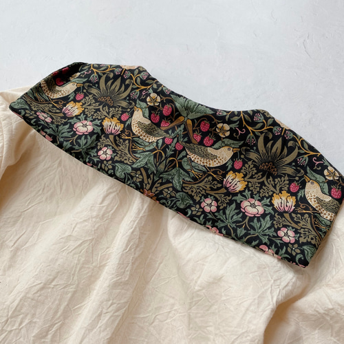 受注制作・ウィリアムモリス いちご泥棒 セーラートップス 80.90  