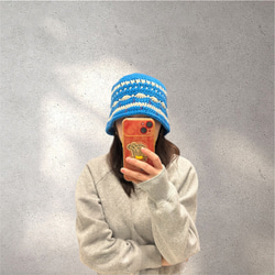 buckethat クロシェハット クラッシャーハット 帽子 ツバ広